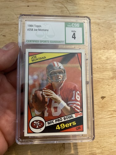Joe montana csg - joe, 1984