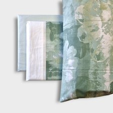 GABEL Lenzuola-copriletto piazza e mezza francese Miami Aloe