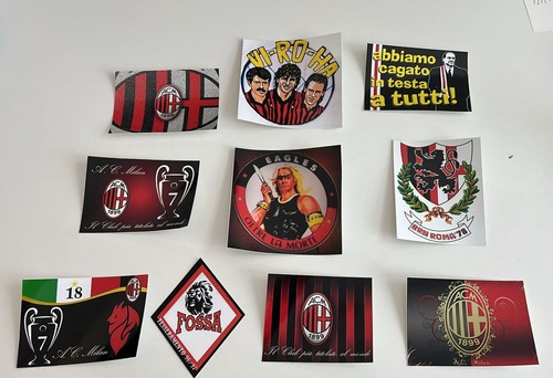 Milan adesivi stickers - milan,