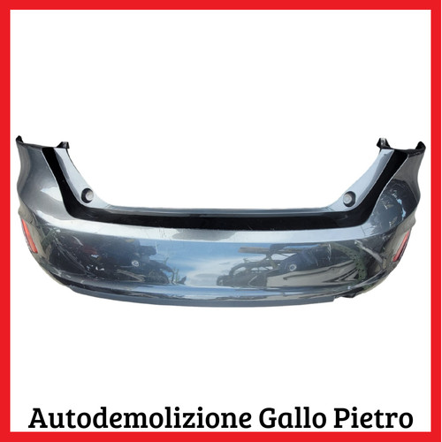 Paraurti posteriore grigio