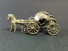 Antica artistica carrozza argento 800 - 60 X 22 mm- gr. 20