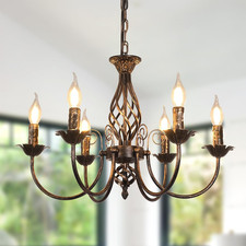 Lampadario Sospensione, 6 Luci