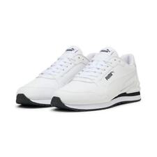 Puma sneaker in vera pelle "ST Runner v4 L" PUMA White-PUMA Black-white, unisex