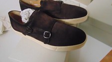 SANTONI DOPPIA FIBBIA PELLE