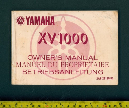 Yamaha 1000 virago manuale - xv,