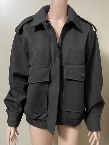Giacca bomber zara ecopelle - giacca,