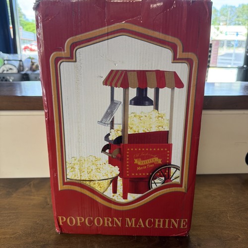 Vintage style popcorn - vintage, machine