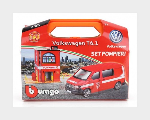Burago diorama fire - 1:43,