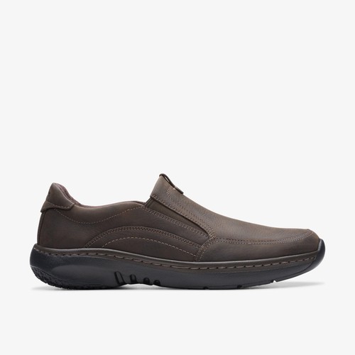 Clarks pro step dark brn - step,