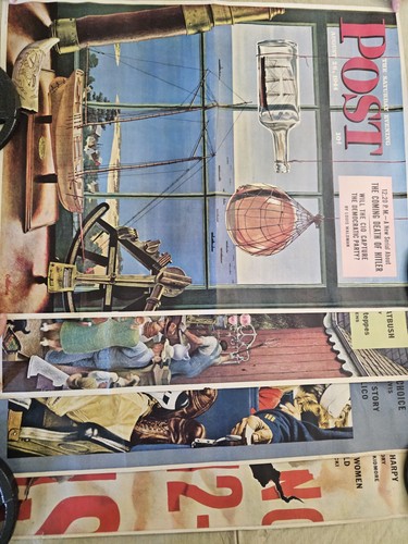 Vintage saturday evening post - vintage,