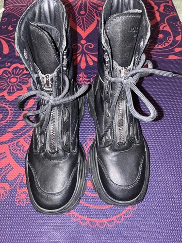 Prada combat boots - prada,