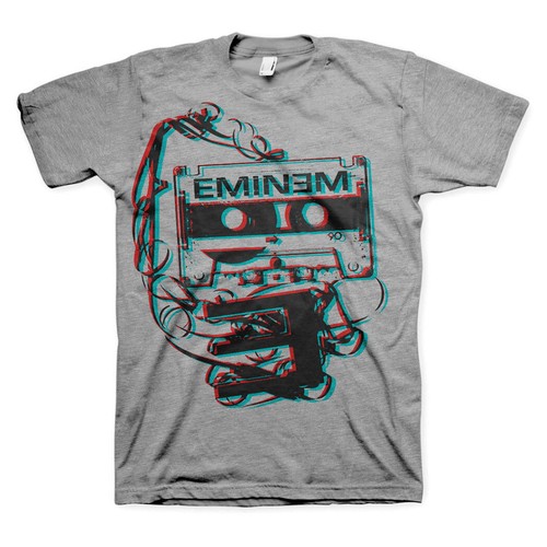 Eminem shirt nastro slim - eminem,