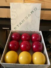 BOCCE BOCCETTE PALLE PER BILIARDO BILIARDI VINTAGE EPOCA COLLEZIONE