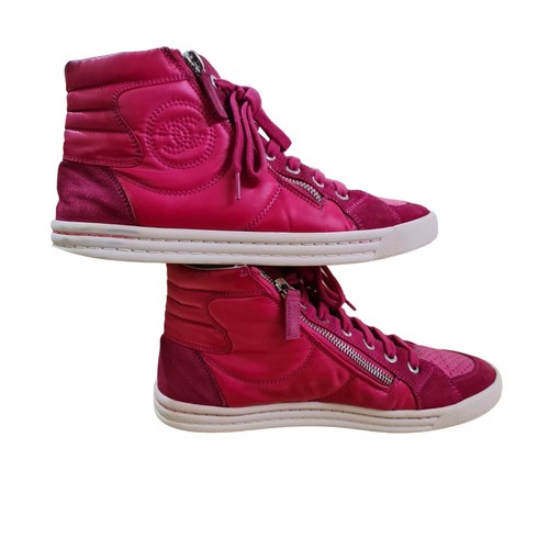 Scarpe chanel rosa doppia - chanel, zip