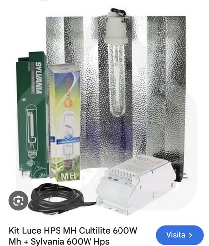 Kit lampade coltivazione - lampade,