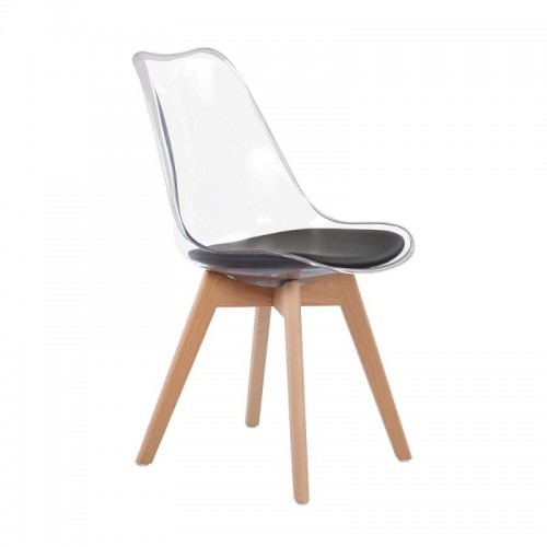 Set sedie trasparente - set,