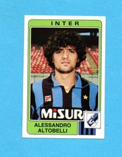 PANINI CALCIATORI 1984-85-Figurina n. 126- ALTOBELLI -INTER-NEW VELINA
