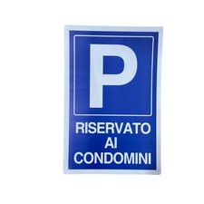 Cartello Parcheggio Riservato