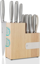 Set Di 13 Coltelli Con Blocco Portacoltelli Magnetico, Set Di Coltelli in Acciai