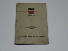 FIAT 500 TIPO 110 CATALOGO PARTI DI RICAMBIO 1958