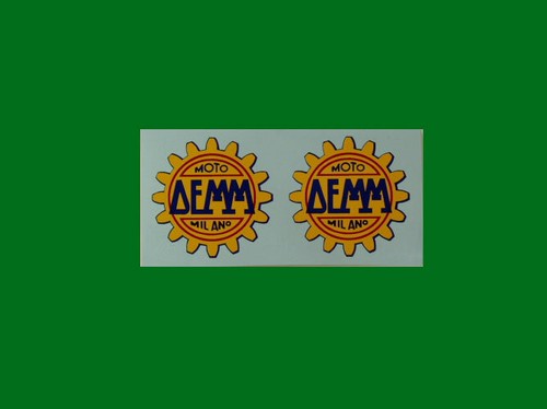 Demm coppia adesivi - demm,
