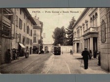 Pavia Porta Cavour e Scuole Normali, Tram F. piccolo  spedita