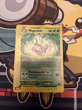 Pokemon Card Meganium 54/165 Expedition Holo Reverse Eng