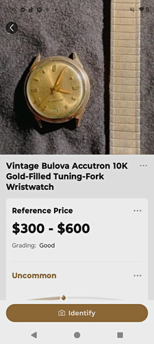 Bulova accutron vintage 34mm - bulova,