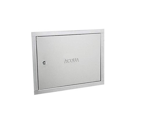 Sportello zincato acqua 30x40 - zincato,