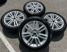 4 RUOTE INVERNALI ORIGINALI IN ALLUMINIO 18" MINI COUNTRYMAN F60 225/50R18 95H 6856032 TPMS