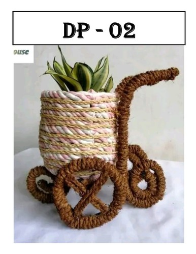 Vaso fiori ecologico donna - vaso,