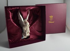 N5017 STATUETTA DONNA ALATA ANGELO IN PORCELLANA EDWARD COLLECTION