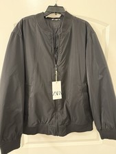 Bomber uomo Zara nero pesante