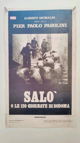 Locandina salò 120 - o, le