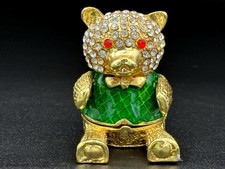 Carino portagioie orso vintage