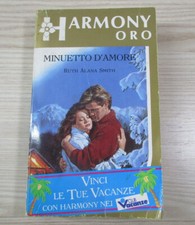Romanzo rosa MINUETTO D'AMORE Ruth Alana Smith Harmony serie Oro 1990