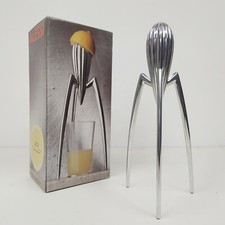 SPREMIAGRUMI LEMON SQUEEZER ALESSI PHILIPPE STARCK FUSIONE IN ALLUMINIO H CM 29