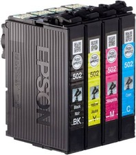 INCHIOSTRO CARTUCCIA EPSON (502 BINOCOLO) ORIGINALE COLORI VARI