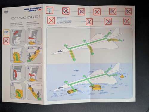 Concorde air france - france, safety