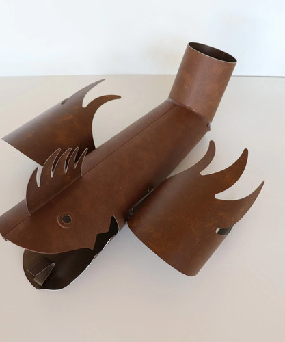 Drago alluminio corten - alluminio,