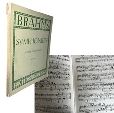 Brahms spartito musicale