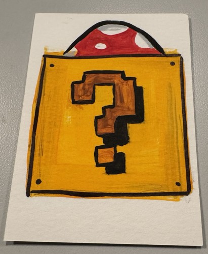 Aceo originale tecnica mista - tecnica,