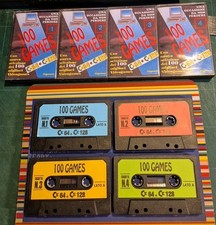 C64 : 100 GAMES : 4 Cassette