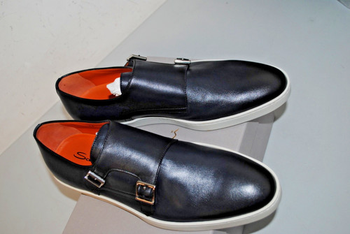 Santoni doppia fibbia pelle - santoni,