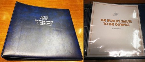 Album completo con fdc xxiv - completo,