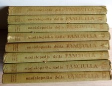 ENCICLOPEDIA DELLA FANCIULLA - FABBRI EDITORI - 1963 - 8 VOLUMI - INCOMPLETA