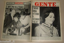 GENTE 1962/3=FARAH DIBA=GIAMPIERO BONIPERTI=ARTURO DAZZI=FIORENZA COSSOTTO=