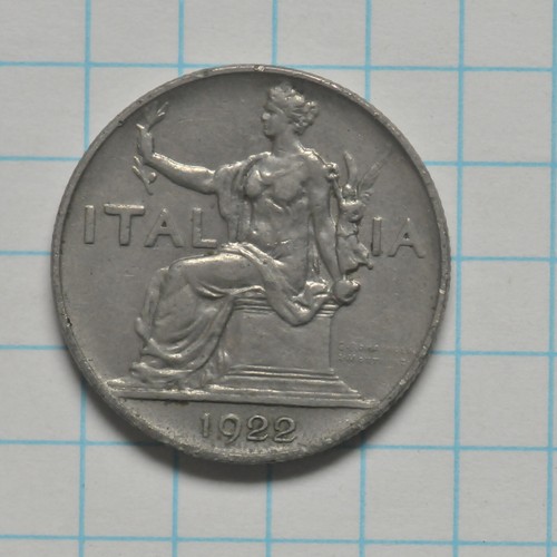 Italy 1922 1 lire - italy, 🇮🇹