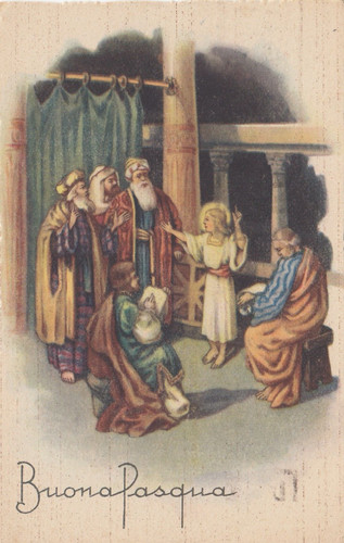 Cartolina augurali buona - cartolina,