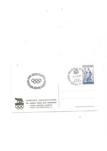 Olimpiadi roma 1960 - roma,